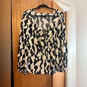 Ava & Viv Patterned Top